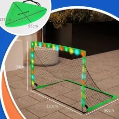 Sportnow - Juego de 2 porterías de fútbol*Outsunny