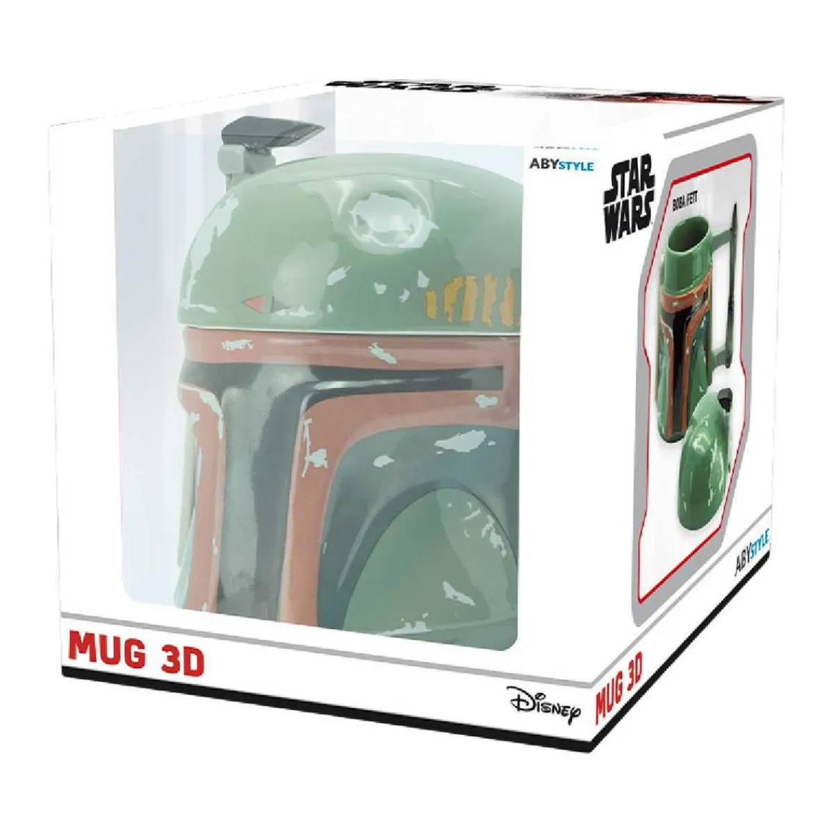 Best Star Wars - Taza 3D cabeza Boba Fett Merchandising