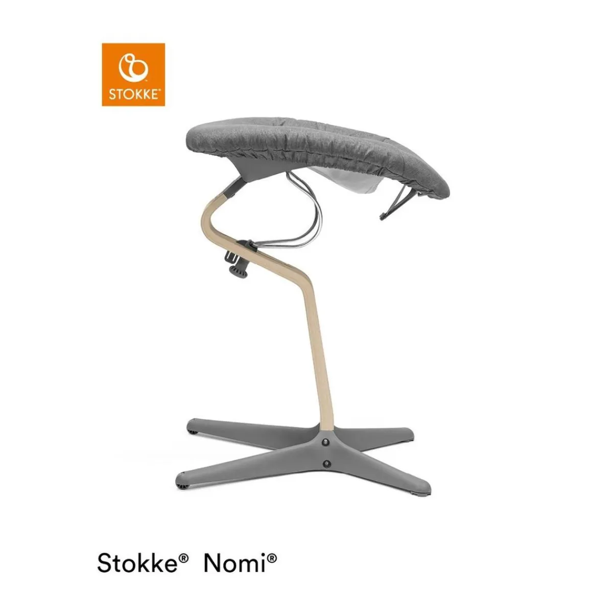 Best - Newborn set para silla Nomi gris/rosa Tronas·Accesorios Tronas