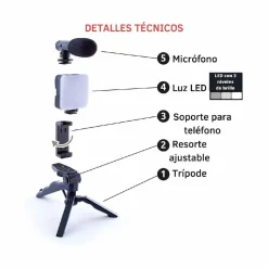 Studio Creator - Kit Podcast y Vlogging*CANAL TOYS Clearance