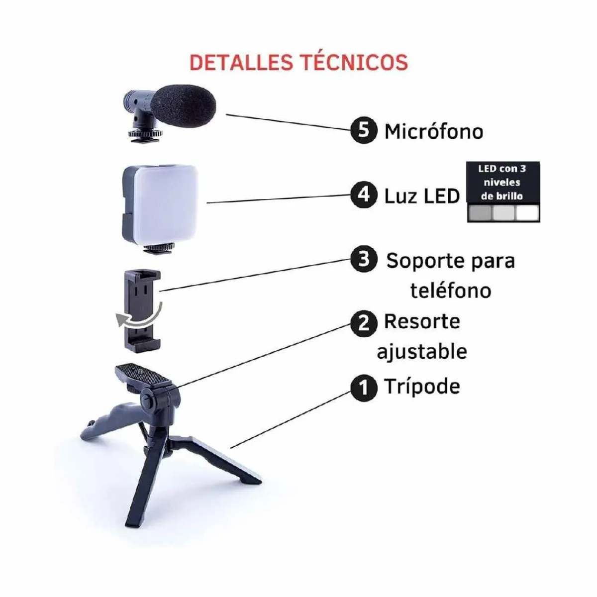 Studio Creator - Kit Podcast y Vlogging*CANAL TOYS Clearance