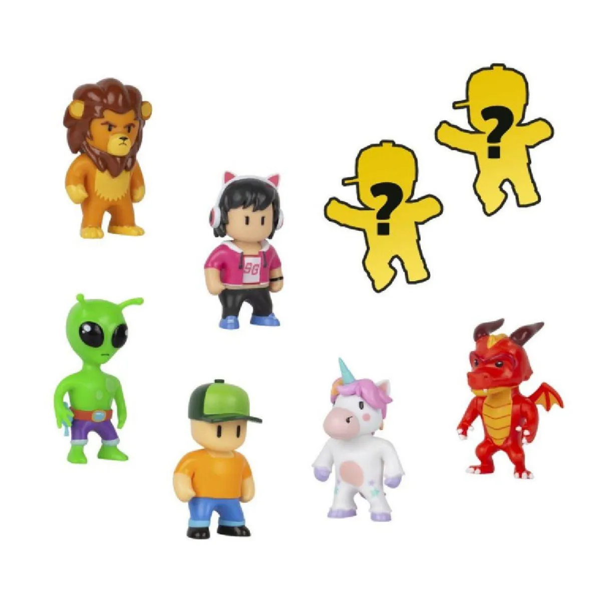 Stumble Guys - Pack 8 figuras (varios modelos)*BIZAK New