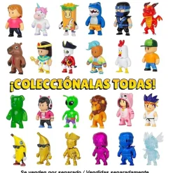 Stumble Guys - Pack 8 figuras (varios modelos)*BIZAK New