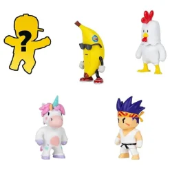 Stumble Guys - Pack 4 figuras + figura misteriosa (varios modelos) Figuras De Acción