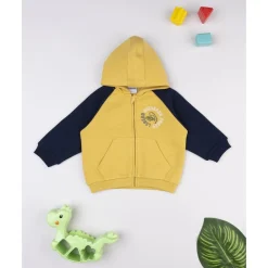 Online Sudadera amarilla y azul para niño Niño·Bebé Niño 3-36 Meses|Bebé Niño 3-36 Meses·Jerséis Y Cardigans