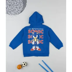 Online Sudadera azul con capucha Sonic Niño·Niño 2-10 Años|Niño 2-10 Años·Jerséis Y Sudaderas