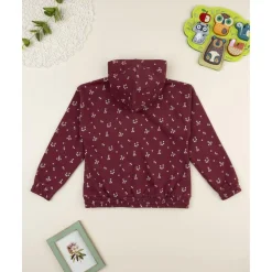 Online Sudadera burdeos con estampado de flores para niña Niña 2-10 Años·Jerséis Y Sudaderas|Niña·Niña 2-10 Años