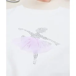 Outlet Sudadera de niña con bailarina Niña·Niña 2-10 Años|Niña 2-10 Años·Abrigos Y Plumíferos