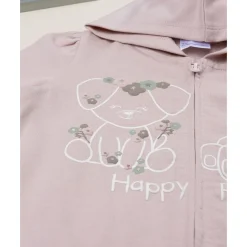 Sudadera de niña rosa con estampado de osos*Prenatal Best