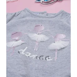 Sudadera gris bailarina niña*Prenatal