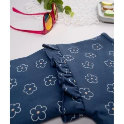 Sudadera niña azul margaritas*Prenatal Best