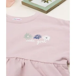 Sudadera niña rosa con margaritas*Prenatal