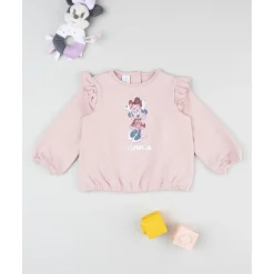 Sudadera niña rosa Minnie*Prenatal Discount
