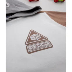 New Sudadera niño color block marrón Niño 2-10 Años·Abrigos Y Plumíferos|Niño·Niño 2-10 Años