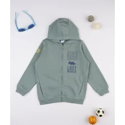 Online Sudadera niño verde capucha dinosaurios Niño 2-10 Años·Jerséis Y Sudaderas|Niño·Niño 2-10 Años