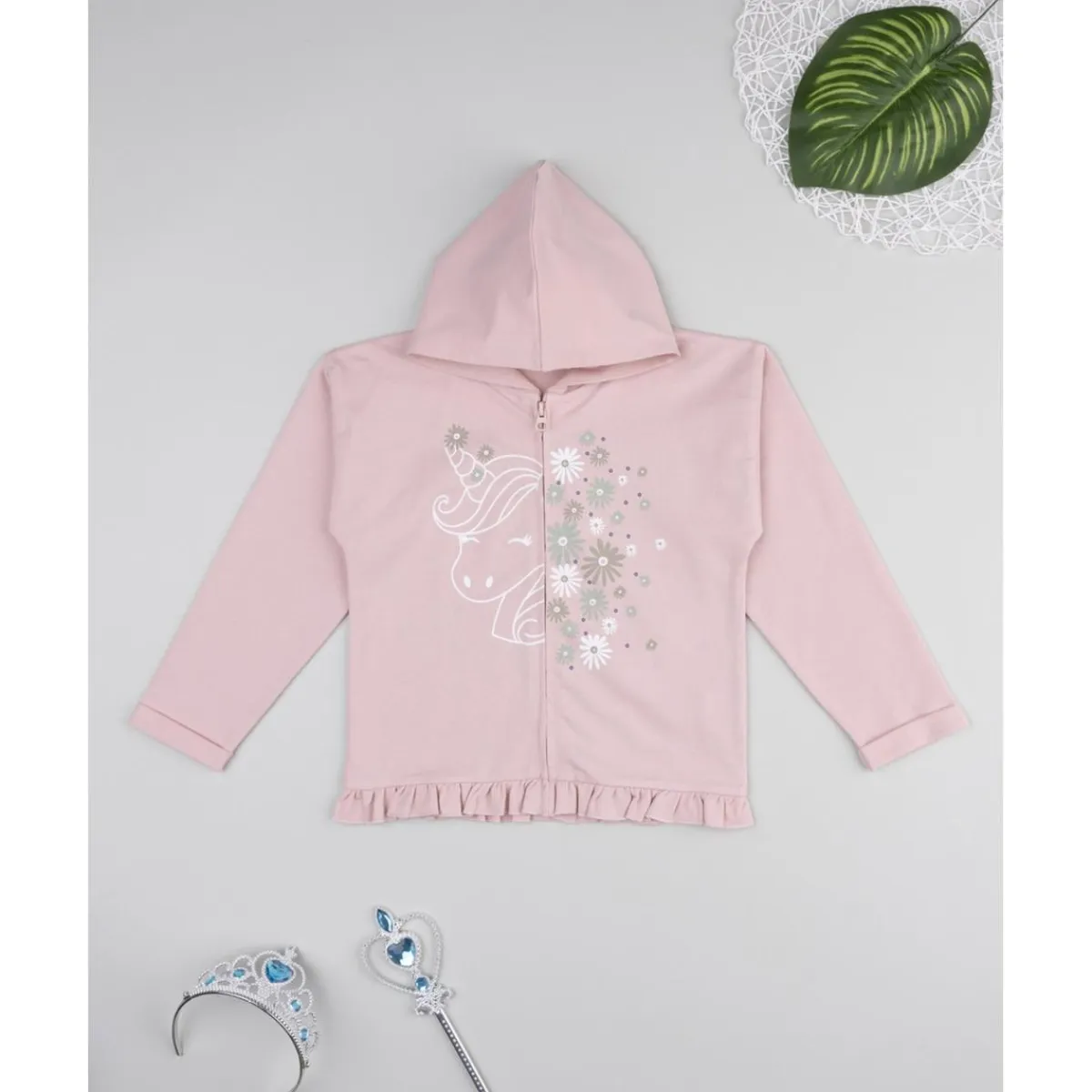 Outlet Sudadera rosa niña unicornio Niña·Niña 2-10 Años|Niña 2-10 Años·Jerséis Y Sudaderas