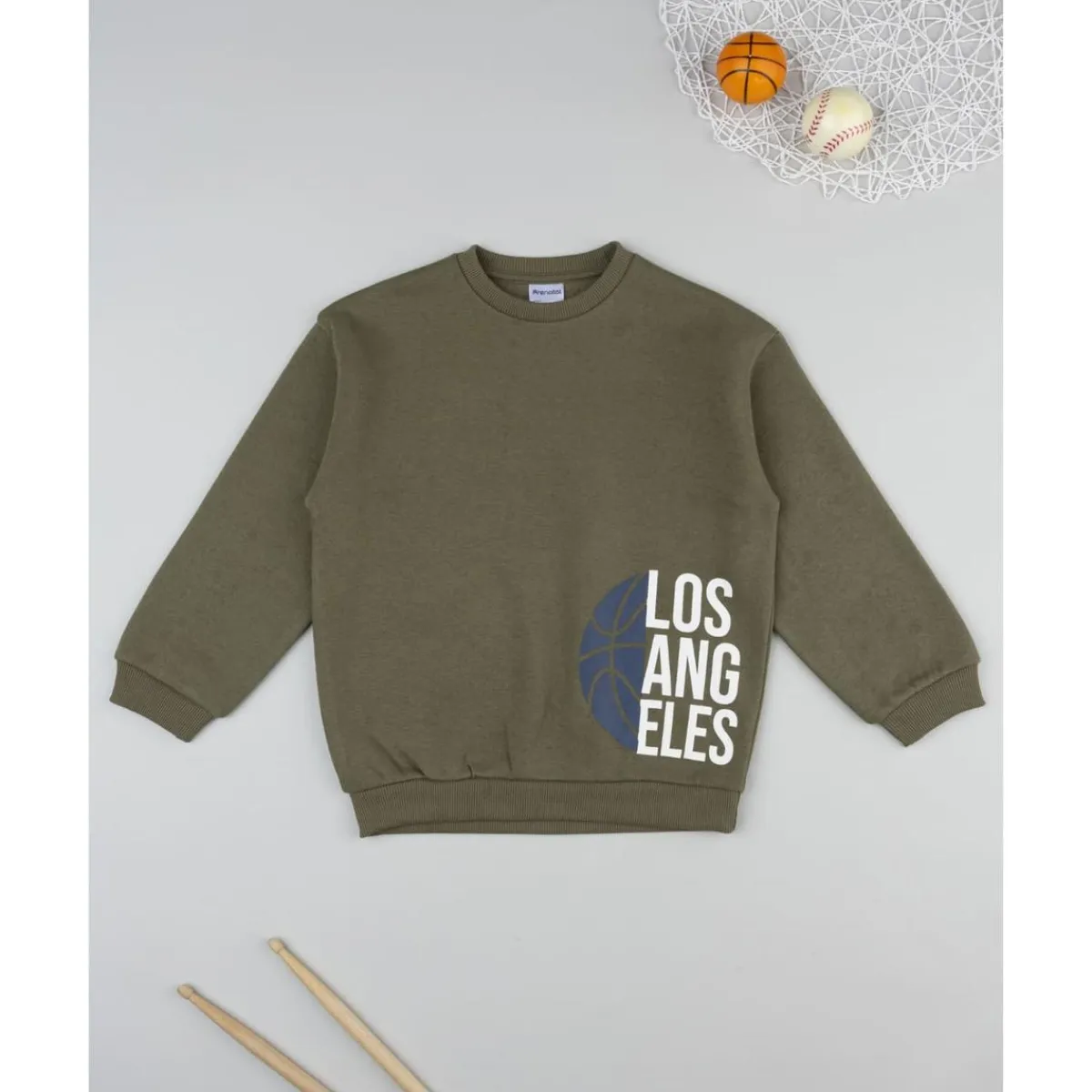 Clearance Sudadera verde de niño estampada Niño·Niño 2-10 Años|Niño 2-10 Años·Abrigos Y Plumíferos