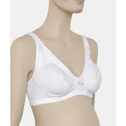 New Sujetador de lactancia algodón lycra blanco copa d Íntimo Y Noche·Sujetadores Lactancia|Premamá·Íntimo Y Noche