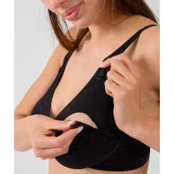 Sujetador de Lactancia Negro con Lazo Decorativo*Prenatal Clearance