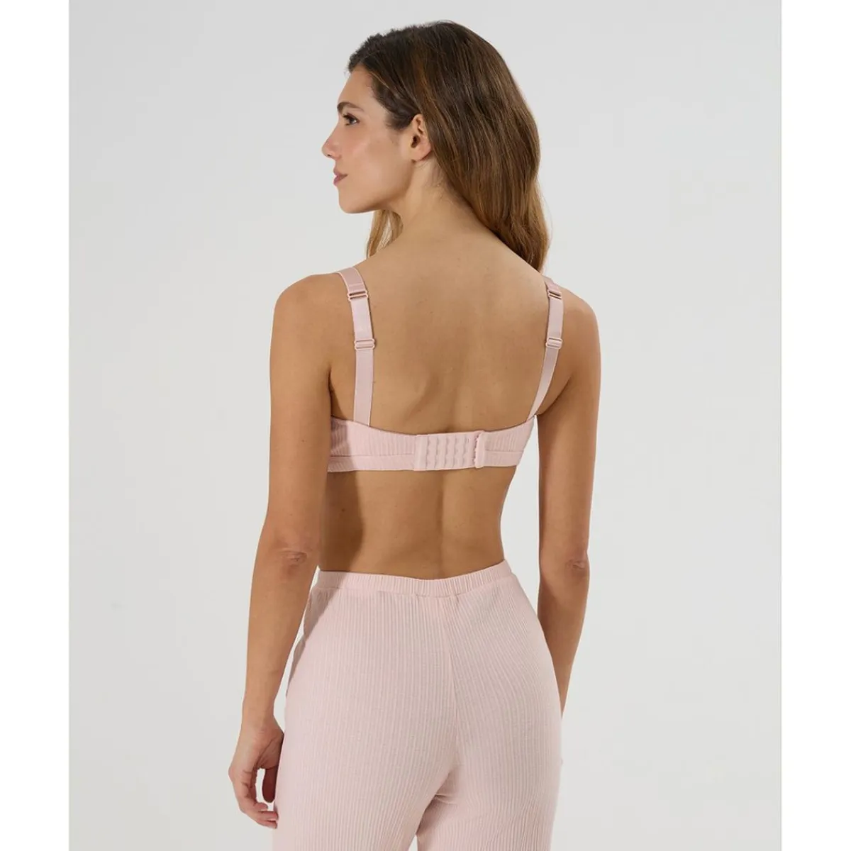 Sujetador de lactancia rosa con encaje*Prenatal Online