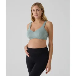 Sujetador premamá verde con lunares*Prenatal Outlet