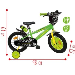 Outlet Sun & Sport - Bicicleta 14'' verde Bicicletas