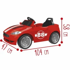 Sun & Sport - Coche eléctrico 6V Vehículos De Batería O A Pedales