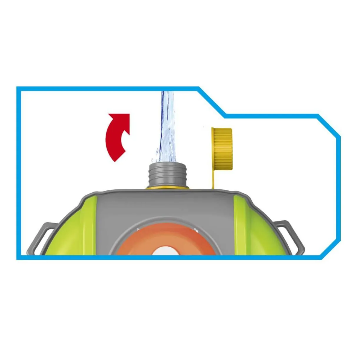 Sun & Sport - Lanzador Water Hit Future con mochila (varios colores)*SUN&SPORT Clearance