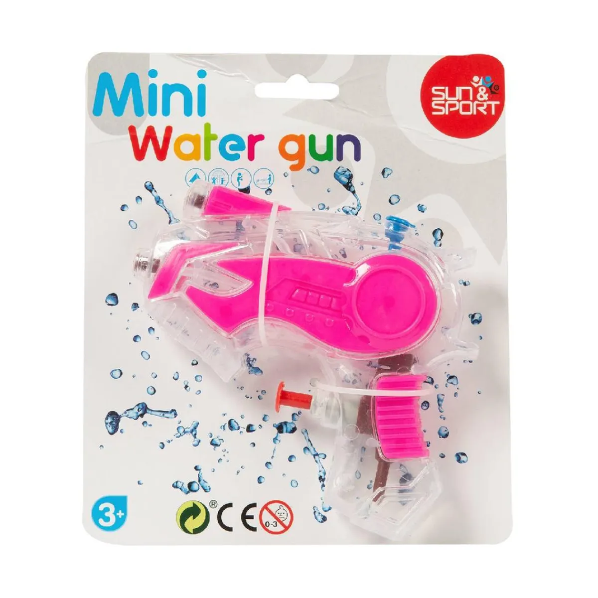 Hot Sun & Sport - Mini pistola de agua (varios colores) Juguetes De Verano