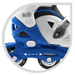 & Sport - Patines azules en línea Talla 36-40*SUN Hot