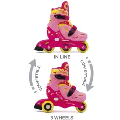 Online & Sport - Patines rosas evolutivos 26-30 Patines Y Monopatines