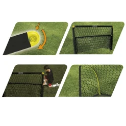 Sun & Sport - Portería de fútbol 180 cm*SUN&SPORT