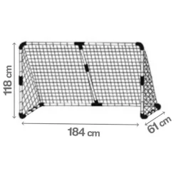 Best Sun & Sport - Portería de fútbol modular 2 en 1 Deportes