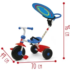 Sun and Sport - Triciclo Triky Go azul ㅤ*SUN&SPORT New