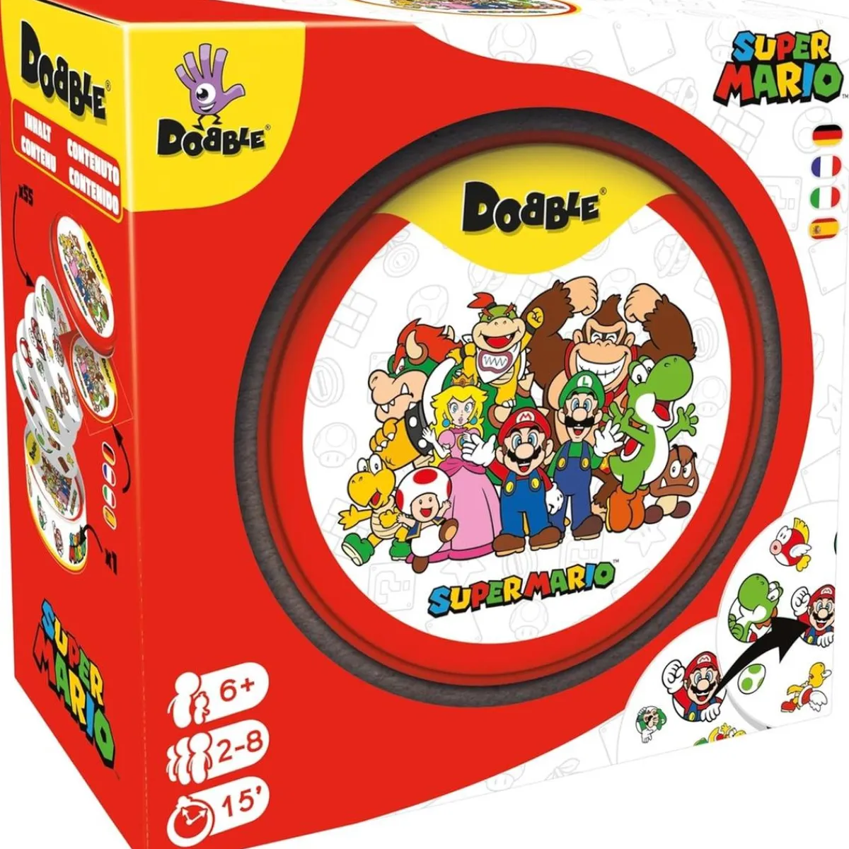Super Mario - Juego De Cartas Dobble Eco Sleeve ㅤ*ASMODEE Sale