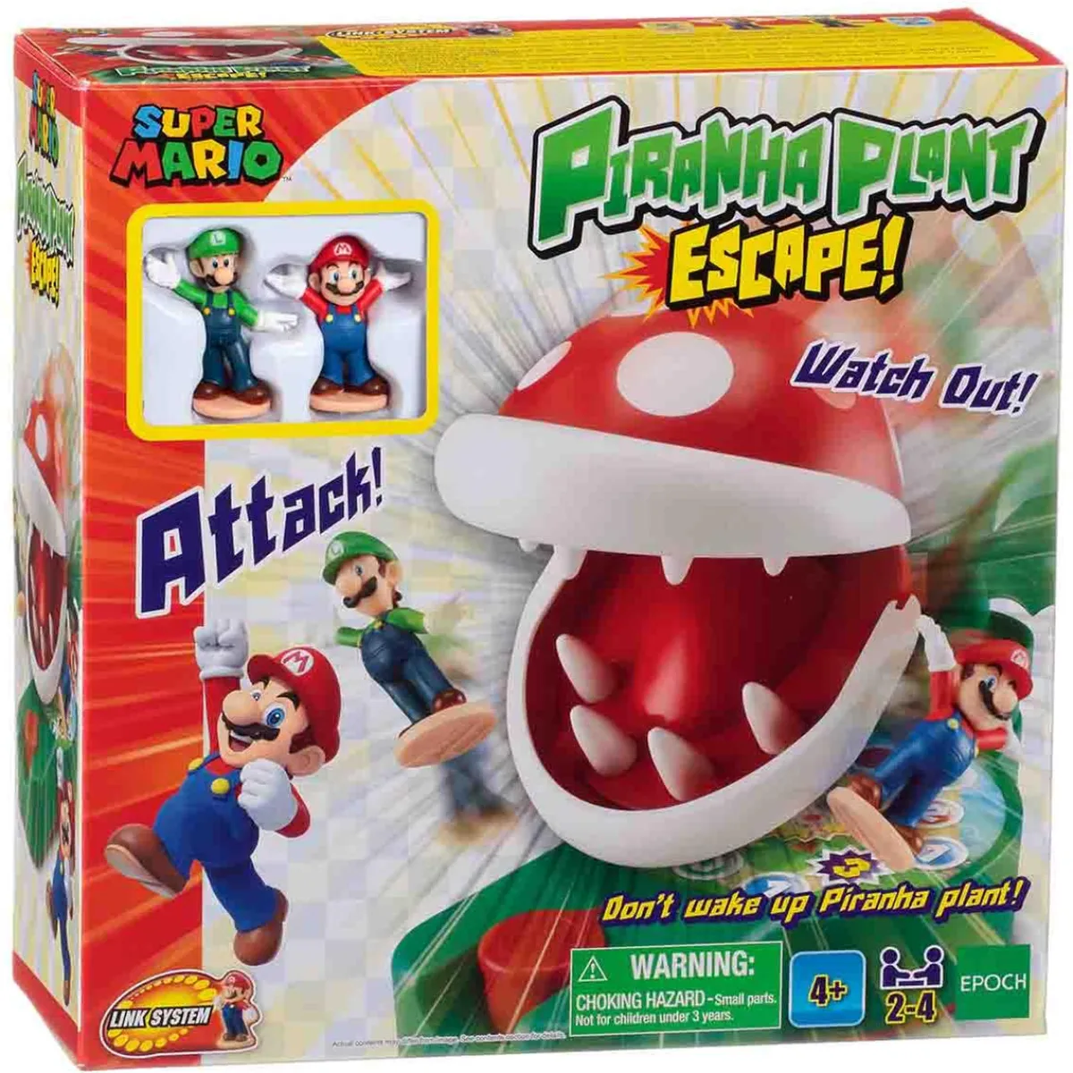 Outlet Super Mario - Piranha Plant Escape! Friki Zone|Juegos Y Puzzles