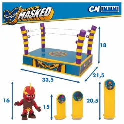 Discount Super Masked - Ring de entrenamiento con figura Figuras De Acción
