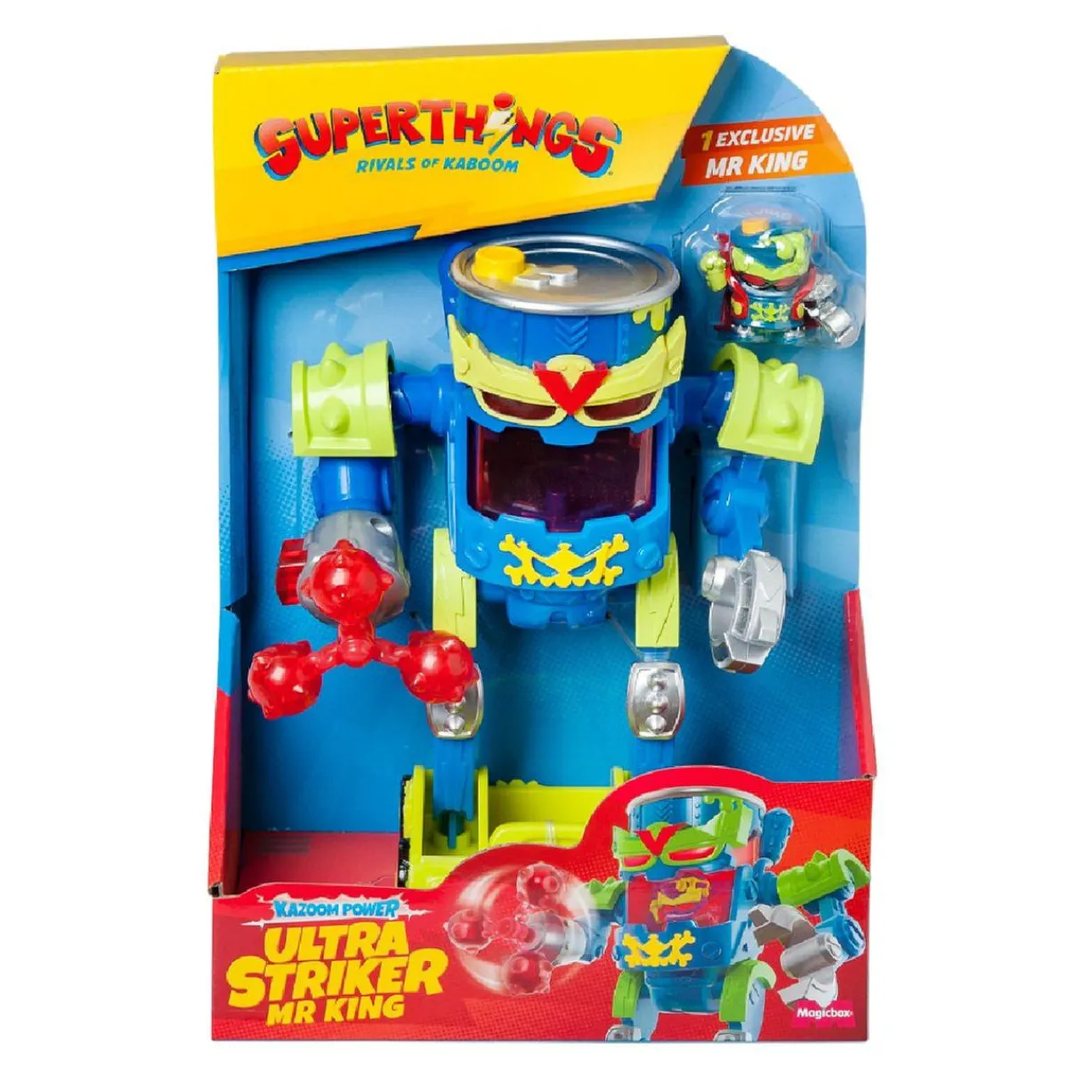 Clearance SuperThings - Kazoom Power Ultra Striker - Mr. King Figuras De Acción