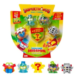 Hot SuperThings - Kazoom Power Mission - Pack de 5 (varios modelos) Figuras De Acción