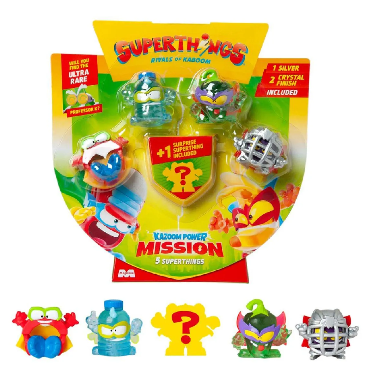 Hot SuperThings - Kazoom Power Mission - Pack de 5 (varios modelos) Figuras De Acción