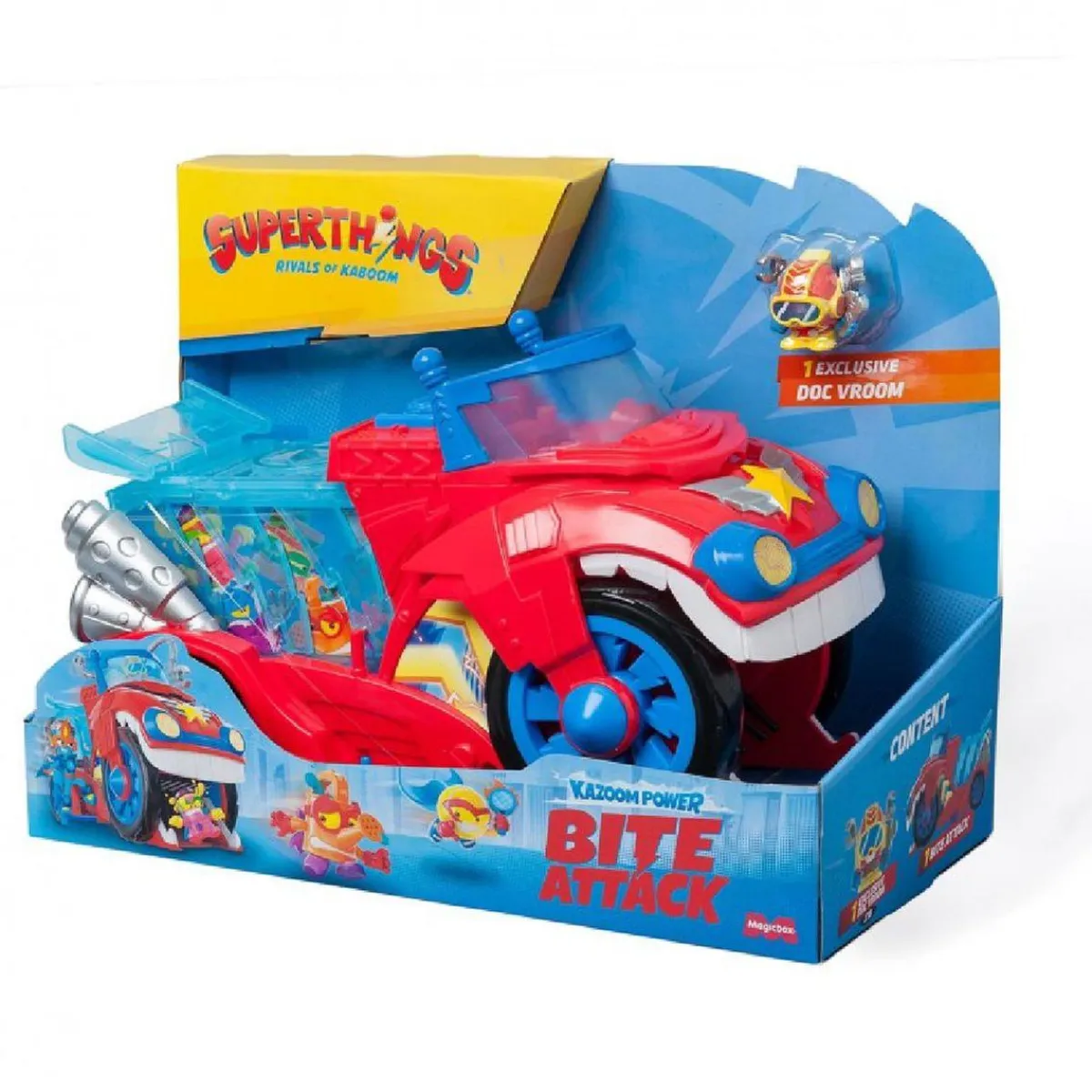 Discount SuperThings - Kazoom Power Bite Attack Figuras De Acción