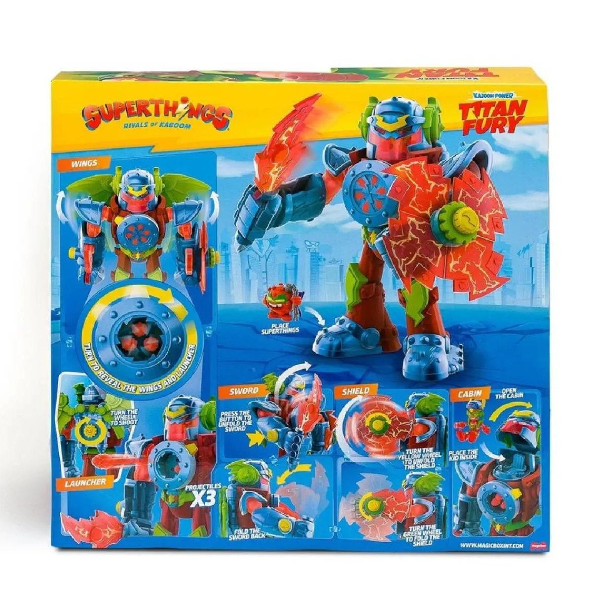 Superthings - Titan Fury*SUPER THINGS Clearance