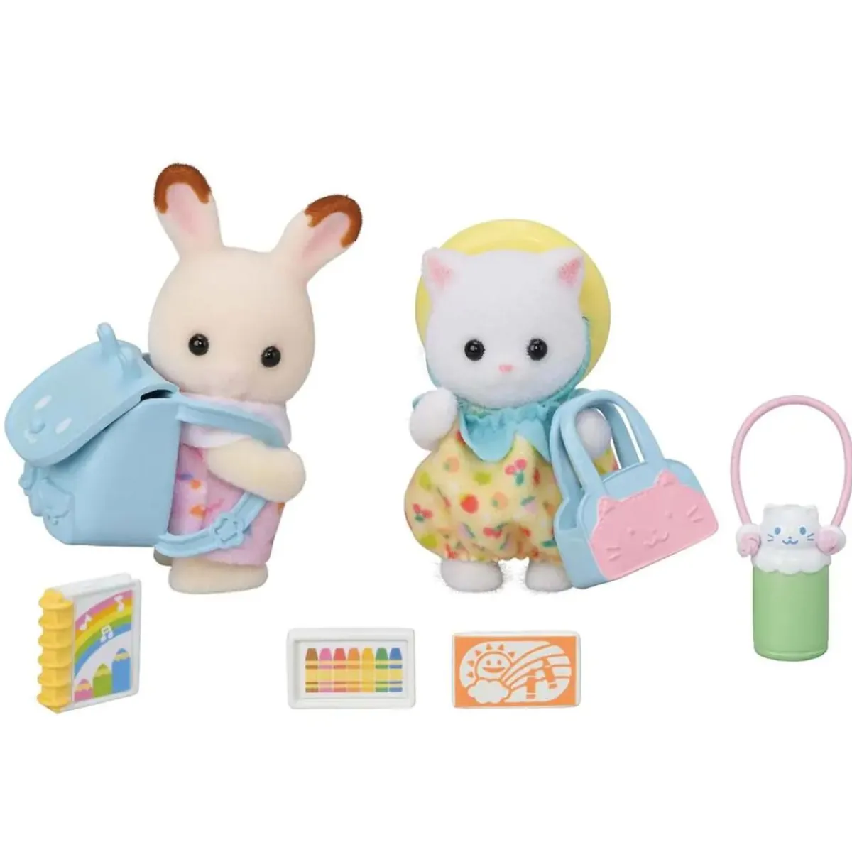 Clearance Sylvanian Families - El Dúo De Bebés De Paseo ㅤ Coleccionables Y Mini Mundos