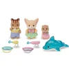 Sylvanian Families - El Trío De Bebés En La Piscina ㅤ*EPOCH PARA IMAGINAR S.L. Discount