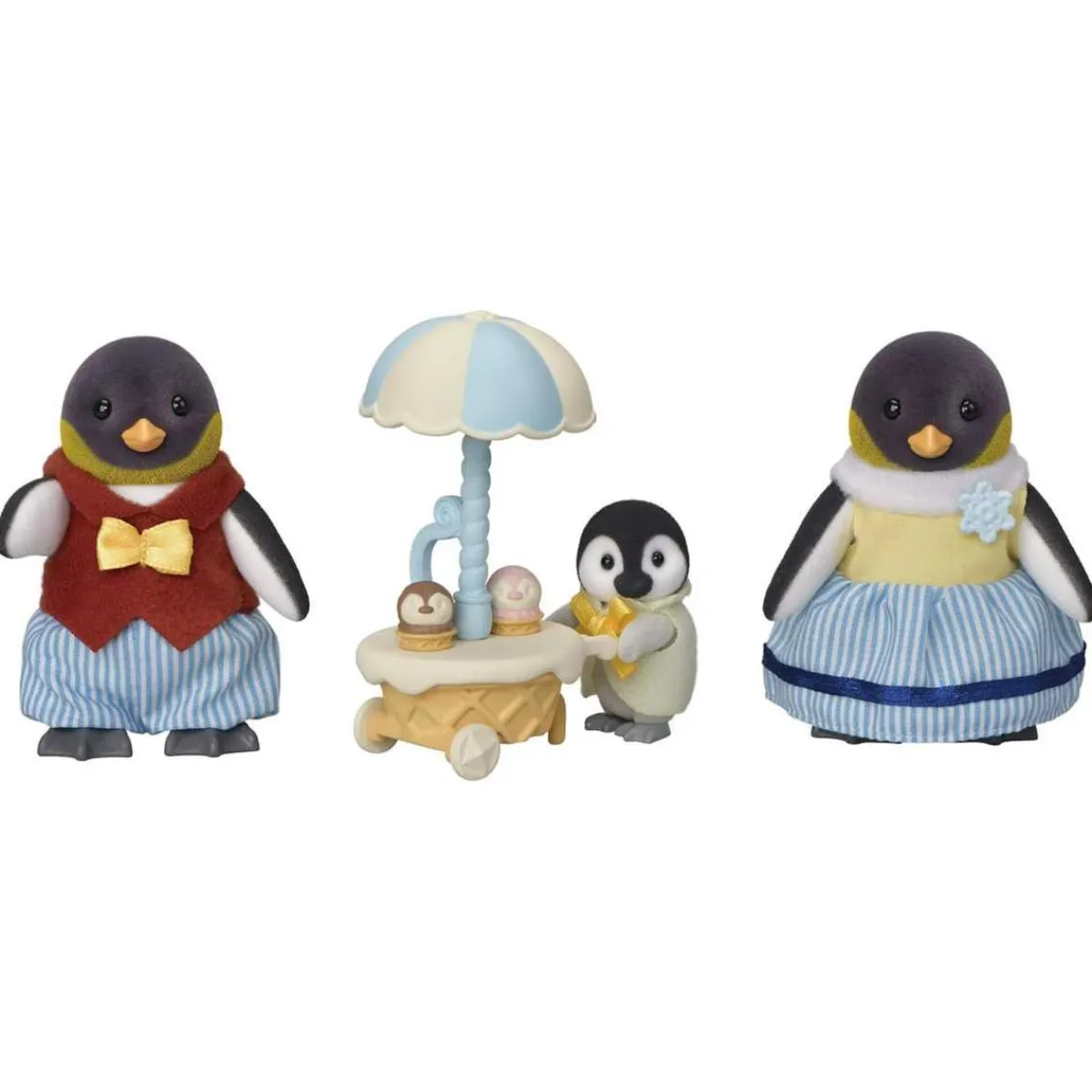 Sylvanian Families - Familia Pingüino: casa de muñecas y paseo familiar*EPOCH PARA IMAGINAR S.L. Discount
