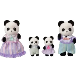 Online - Familia Panda Pookie Coleccionables Y Mini Mundos