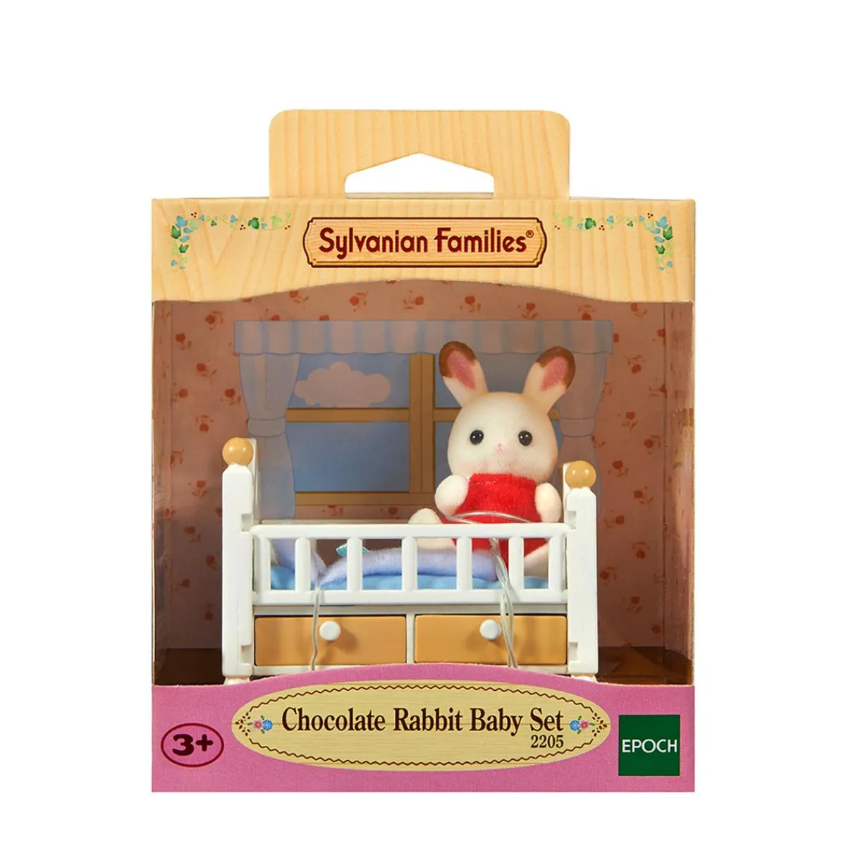 Sylvanian Families - Set Bebé Conejo Chocolate (Cama)*EPOCH PARA IMAGINAR S.L. New