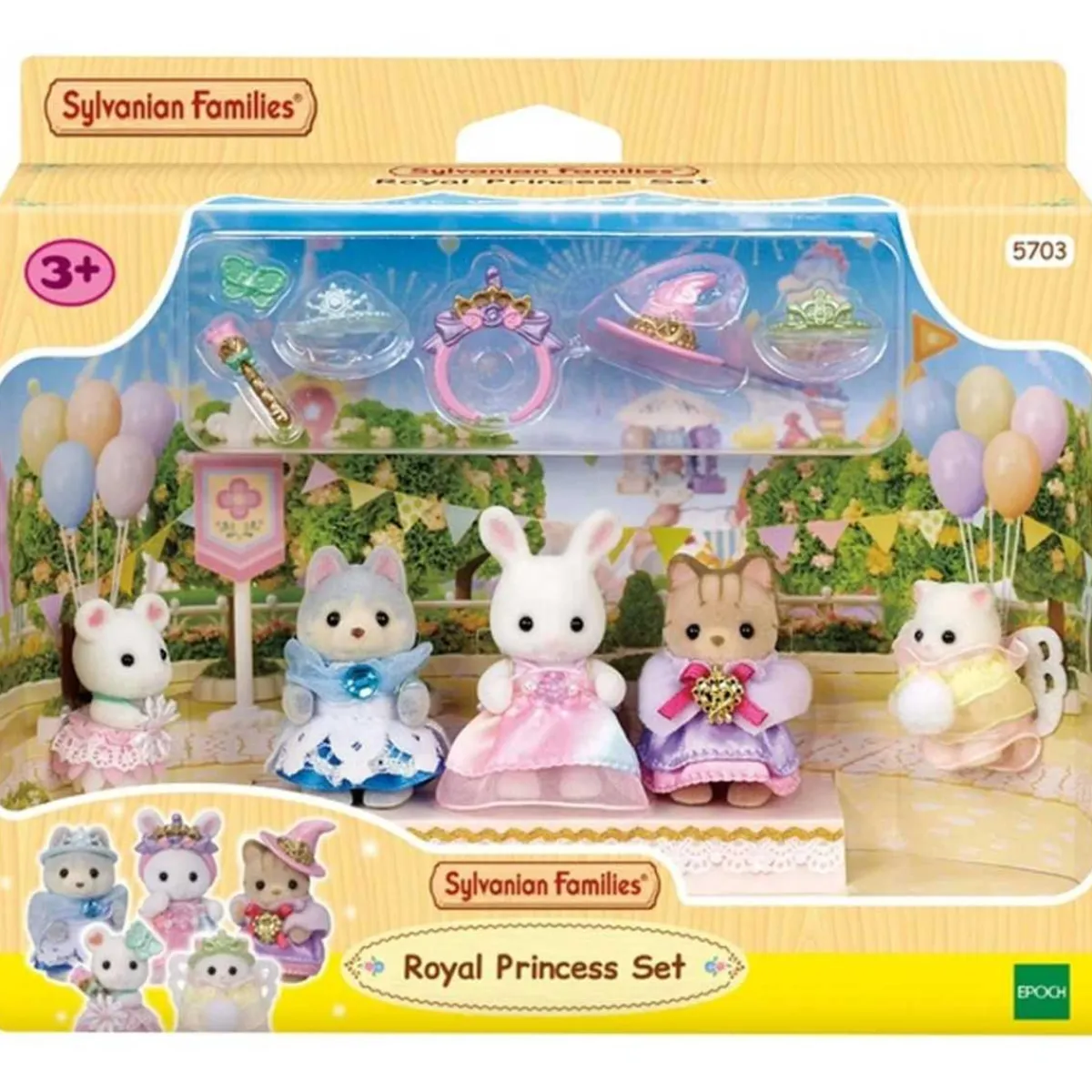 Sylvanian Families - Set de Princesa Real y Figuritas - Casa de muñecas y juguetes*EPOCH PARA IMAGINAR S.L. Best