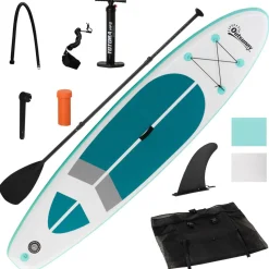 Tabla de paddle surf hinchable blanca*OUTSUNNY