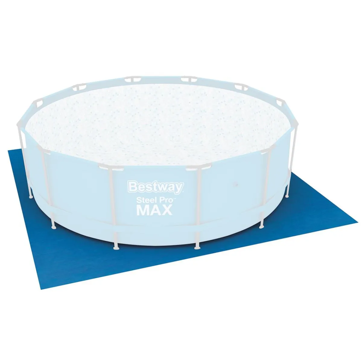 Tapiz de Suelo Flow Clear 396 x 396 cm*BEST WAY Best